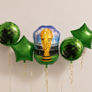 Football Themed Helium Balloon